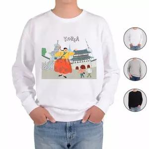 [하프클럽/알티피아]맨투맨 전색상 국내여행 떠나요 대한민국 프린트셔츠