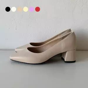 페조 여성 구두 펌프스 통굽 5cm 미들힐 기본 클래식 PZSL-TT-9504-2