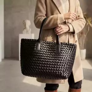 미르바네스 데일리 위빙 숄더 토트백 1620