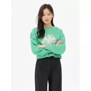 매장정품 탑텐 TOPTEN 여성) 라이트 플리스 그래픽 스웨트셔츠_MSE1TR2002 MSE1TR2002 232259