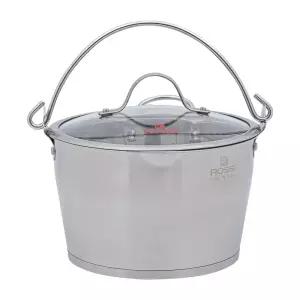 IH 만능 올스텐 인아웃 팟 6L 대용량 냄비 곰솥 들통 캠핑냄비 3중바닥