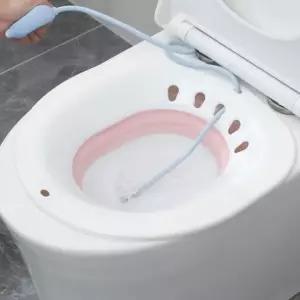 접이식 가정용 좌욕기 치질 좌욕대야 임산부 휴대용 접이식좌욕기 물넘침방지 버블마사지