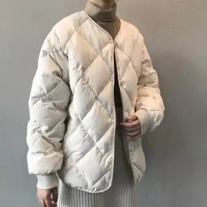 패딩 조끼 여자 자켓 점퍼 여성 덕다운 누빔 경량