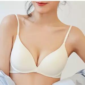 앞후크 노와이어 여성 등파임 브라 편한 브래지어