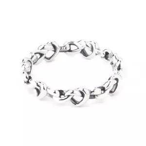 [판도라]198018 노티드 하트 링 반지