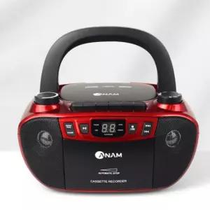 포터블 카세트 CD 레트로 플레이어 MP3 라디오