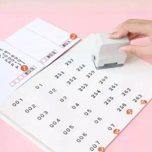 일련번호 스탬프 자동 넘버링 마킹기 스템프 표시기 날인 도장 숫자스탬프 연속