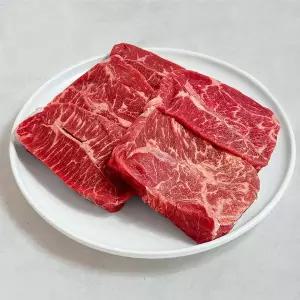 [인정식탁]미국산 소 부채살 (2cm) 1kg