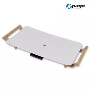 케이페이지 그리들팬 전기그릴 전기팬 불판 잔치팬 캠핑용 KGP-G1400