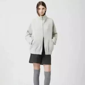 씨씨콜렉트 하프넥 집업 숏 코트 C254MSG504 895753