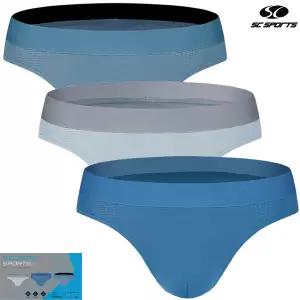 SCORPIO심플베이직 단색톤 스포츠 미디남삼각3매입 MPO1152