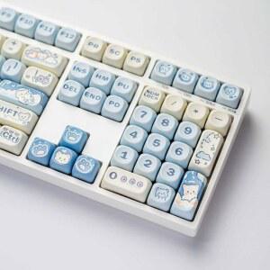 귀여운키보드 마시멜로 기계식 V108 사무실 그린축 아이스크림 취업선물