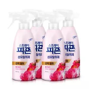 섬유탈취제 스프레이피죤 핑크 490mx4개