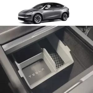 핏콘 테슬라 모델Y 프론트 콘솔 트레이 차량용 수납함