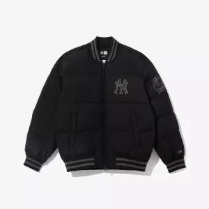 뉴에라 NEW ERA 뉴욕 양키스 봄버 다운 자켓 재킷 블랙 14742049 425489