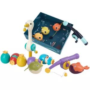 어린이집 집중력놀이 마그네틱 자석낚시 3종세트 직업체험 감각발달장난감 물고기잡기