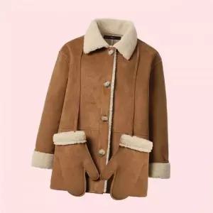 르샵 스웨이드 양털 무스탕 자켓 재킷 점퍼 잠바 아우터 DO4JK007A 4514578