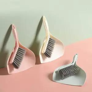 미니 빗자루세트 책상 청소 학교 청소세트 휴대용 틈새 쓰레받이 P615-O