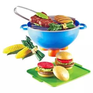 집게로 바베큐잡기 유아 요리놀이 세트 알록달록한 어린이집장난감 조카선물 야채모형