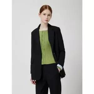 [CC콜렉트](하남점)[씨씨콜렉트] [ (SET-UP)배색 커프스 투버튼자켓 (C253MSF201)