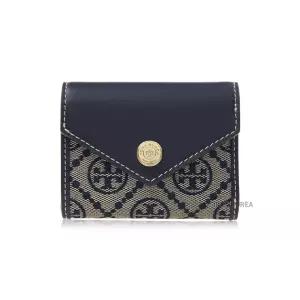 [럭셔리에비뉴] (토리버치) 165029 405 FW25 여성 모노그램 반지갑