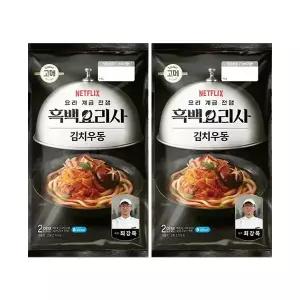 CJ 고메 흑백요리사 김치우동 458.4g, 2개