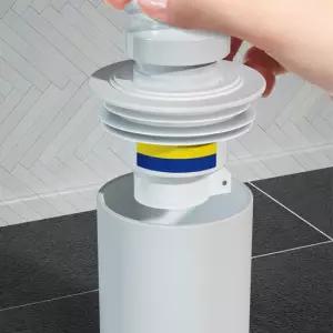 배관용 실리콘 하수구트랩 베란다 세탁기 냄새제거 배수구 커버 캡 75 80mm L713