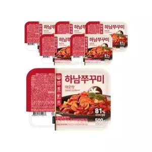 하남쭈꾸미 매운맛, 500g, 6개