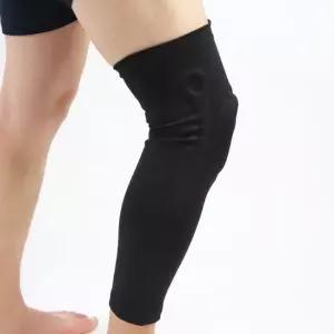 실리콘패드 무릎 보호대 다리 압박 등산 러닝 헬스 농구 압박 밴딩 롱타입 S717