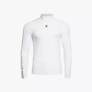 [스파이더]남성 프로웹 하이넥 컴프레션 티셔츠 SPHPCNCL241MWHT 710333