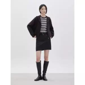 [롯데백화점]쥬크 울 블렌디드 후드 집업 가디건 Z261KSL002