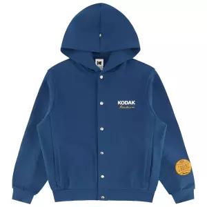 코닥 골드모먼트 스냅 후드 자켓 K6123LFTC1BLU