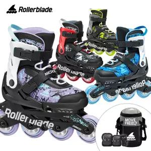 롤러블레이드 아동 인라인스케이트 마이크로블레이드 SL 가방+보호대 유아 어린이 인라인 신발항균건조기