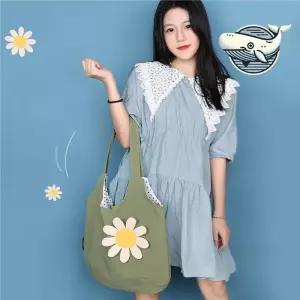 [라일리] Rly 빈티지 꽃무늬 숄더백 유니크 빅백 쇼퍼 토트백