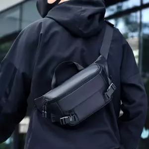 여행보조 가방 트렌디 디자인 생활방수 크로스 슬링백옆으로매는 어깨 슬링 남자휴대폰 스포츠미니 태블릿