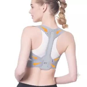 등허리 체형교정 서포터 굽은어깨 펴기 척추 자세 보정 밴드 일자목 예방 착용형