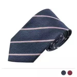 MTIEF20099 데임드한 사선 넥타이 정장용 자동타이 사선무늬 패턴넥타이 슬림핏 무지넥타이