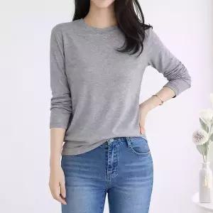 [모리스커밍홈] 라운드 베이직 레이온 티셔츠_M2602TS010A