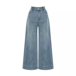 [페이지플린] 사이드절개통일자데님팬츠_P6APT032C