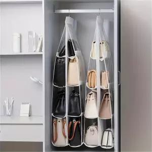 가방정리함 8칸형정리함 수납포켓 옷장걸이형