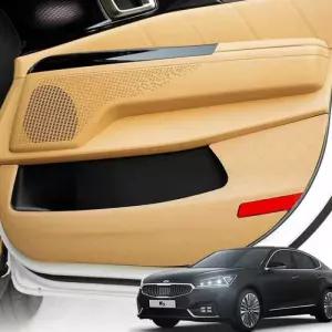 올뉴K7 도어커버 가죽 기스방지몰딩