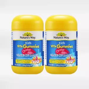 네이처스웨이 키즈 오메가3 믹스베리맛 멀티구미 비타구 60구미, 2개