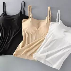 [라일리여성언더웨어] Rly 여성 메쉬 심리스 캡나시 여름 보정 브라 민소매