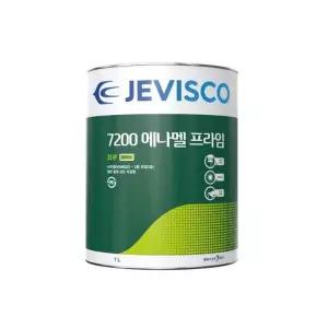 강남제비스코 건축용 에나멜페인트 7200 에나멜프라임 무광/흑색 1L