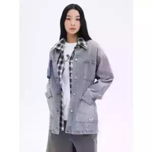 [매장정품] 8SECONDS 에잇세컨즈 [UNI8] 조직감 데님 아우터 블루