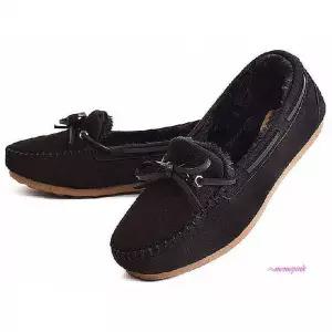 여성 모카신 슬립온 털신 겨울 데일리 따뜻한 방한화 기모 신발 패션lmn152