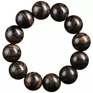 침향염주 팔찌 합장주 12mm 침향 단주 명상 불교 목주 염주