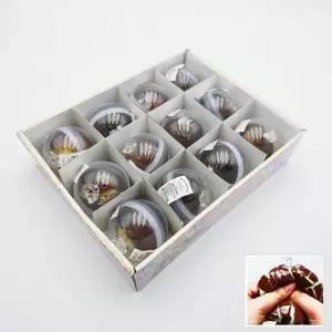 dr (12개 1박스) 두쫀쿠 왁뿌말랑이 왁뿌볼 말랑이 왁스볼 왁스팝 스퀴시