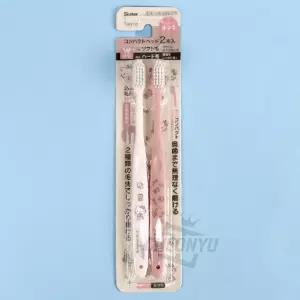 LILIS 산리오 헬로키티 컴팩트 헤드 칫솔 2P