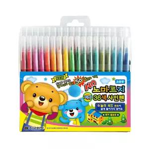 지구 노마르지 사인펜 36색 싸인펜 신학기 준비물